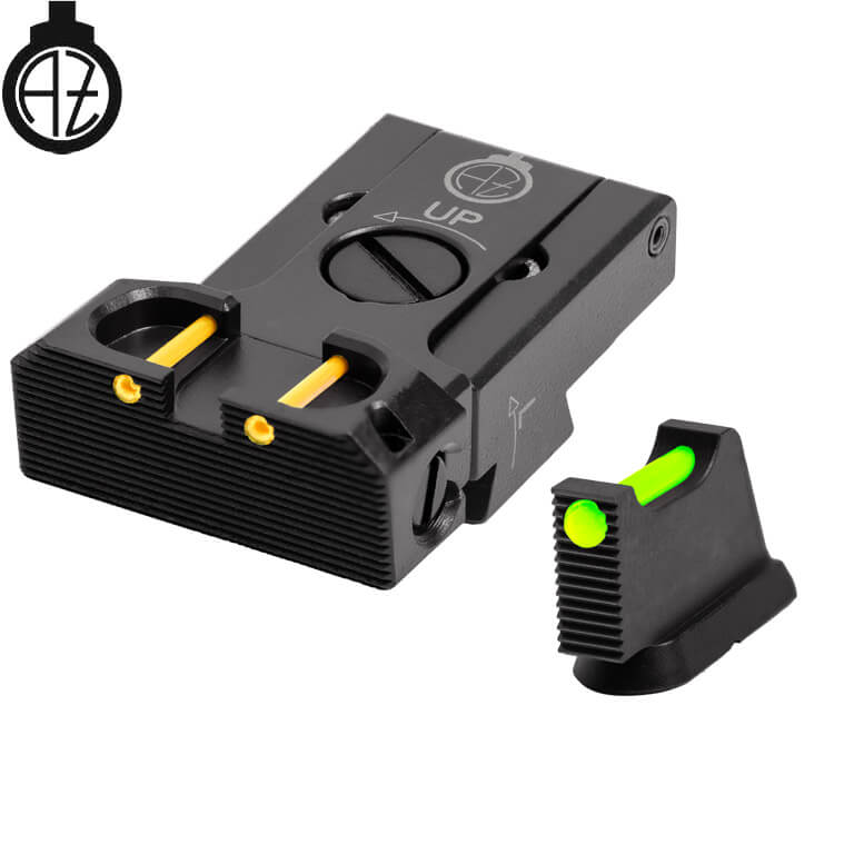 CZ 75B, CZ P-01, CZ 75 SP-01 reguleeritavad sihikud kiudoptiliste elementidega | tüüp B Zendl