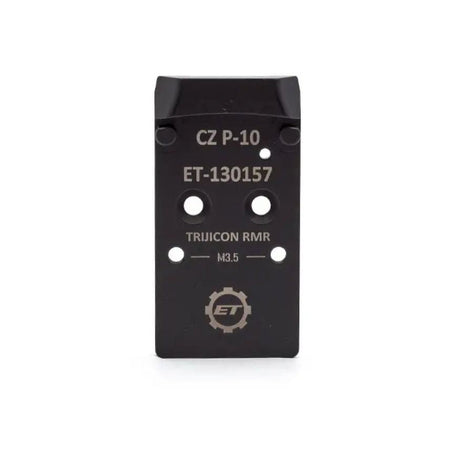 CZ P-10 Optics Ready plate | Trijicon RMR footprint Eemann Tech