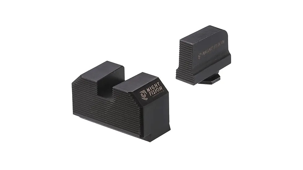 Glock 17 MOS, 19 MOS, 34 MOS grooved sights Night Fision