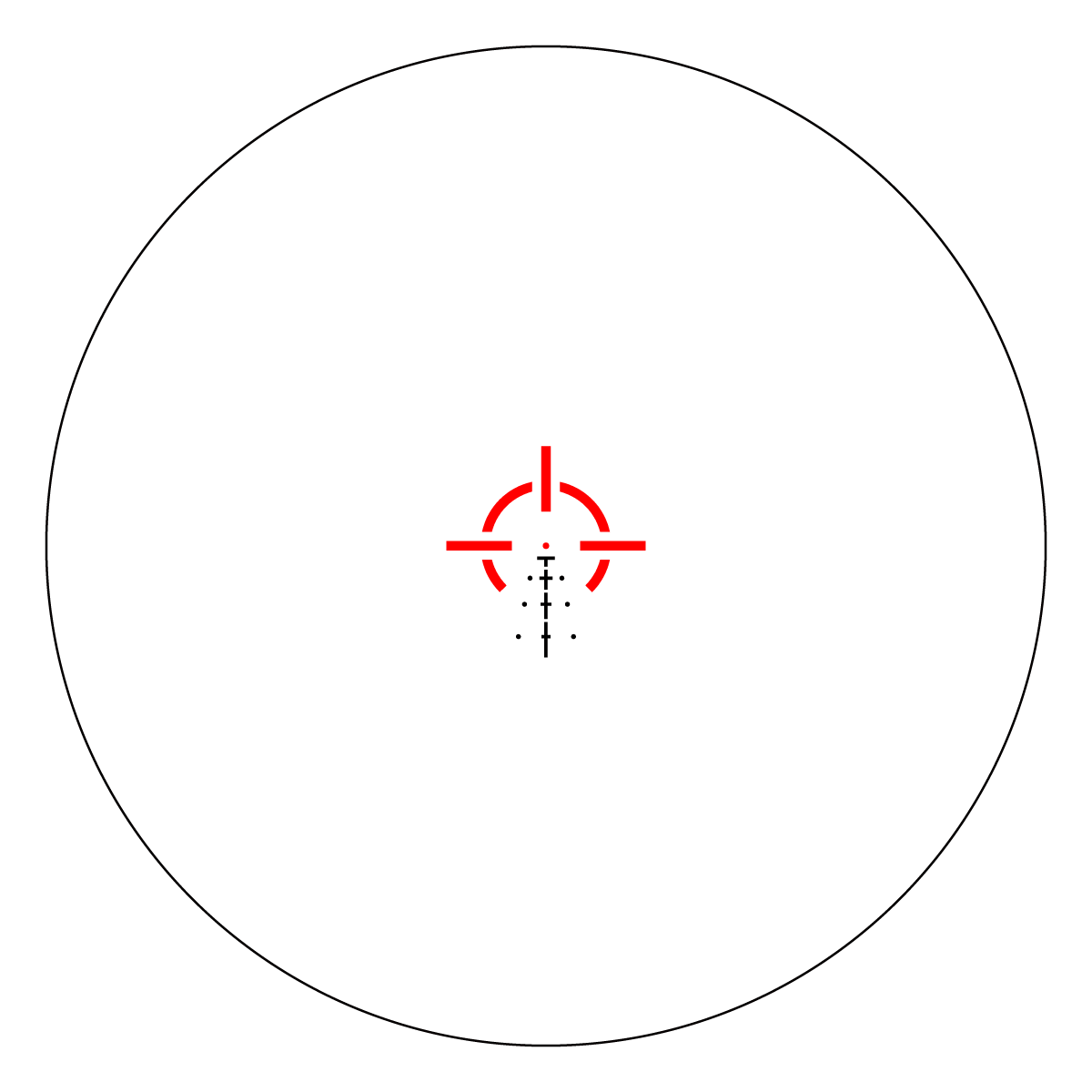Vector Optics Paragon 4x24 ülikompaktne prismaga vintpüssi sihik