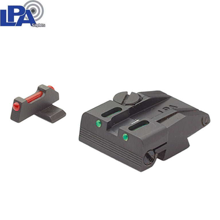Beretta PX4 adjustable sight set with fiber optics LPA