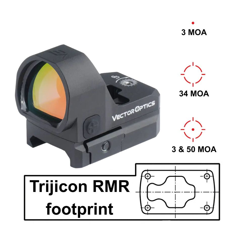 Vector Optics Frenzy 1x22x26 MOS MRS punatäppsihik