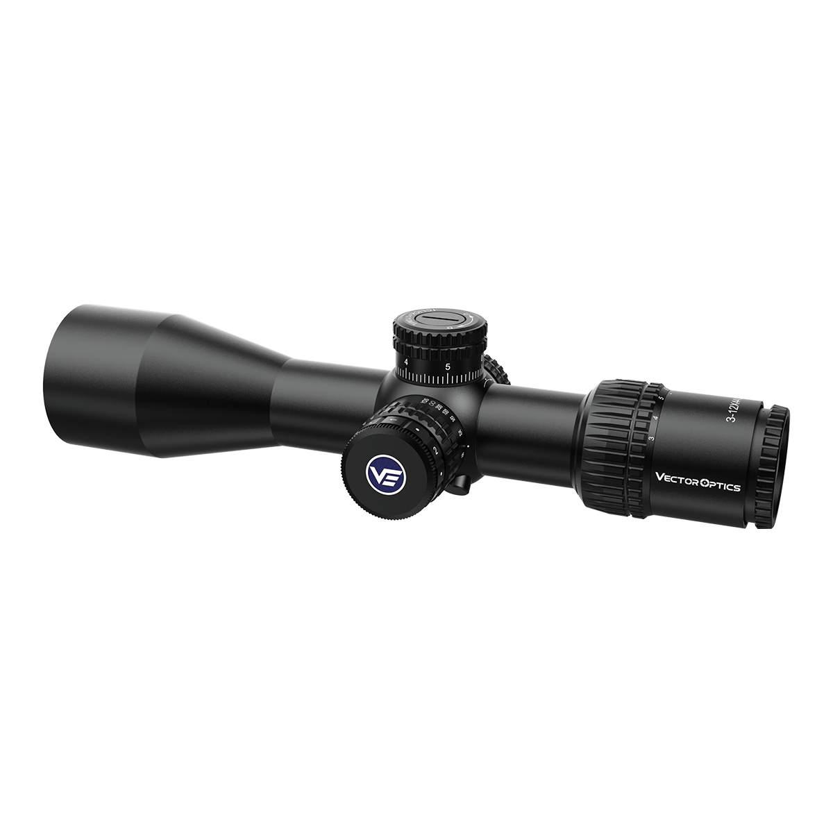 Vector Optics Veyron 3-12x44IR SFP kompaktne püssi sihik