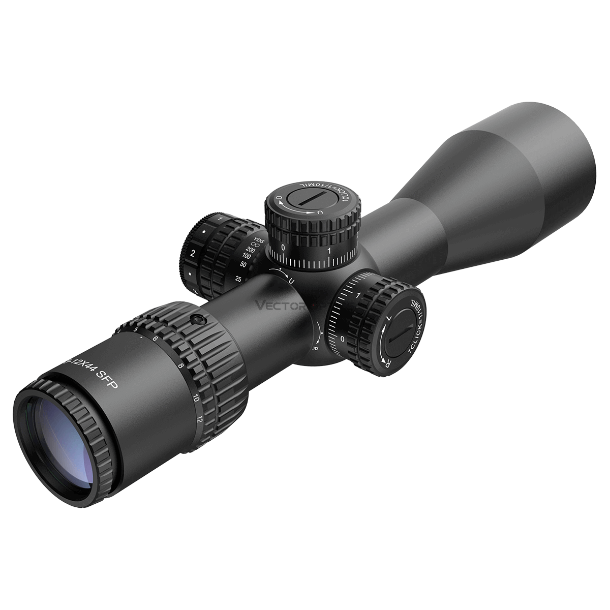 Vector Optics Veyron 3-12x44IR SFP kompaktne püssi sihik