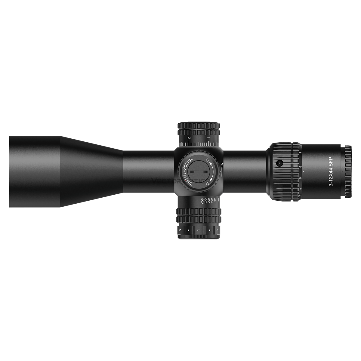 Vector Optics Veyron 3-12x44IR SFP kompaktne püssi sihik