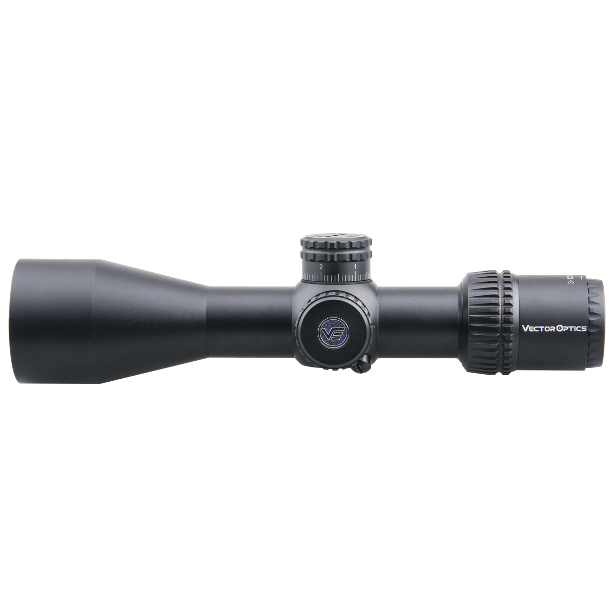 Vector Optics Veyron 3-12x44 SFP kompaktne püssi sihik