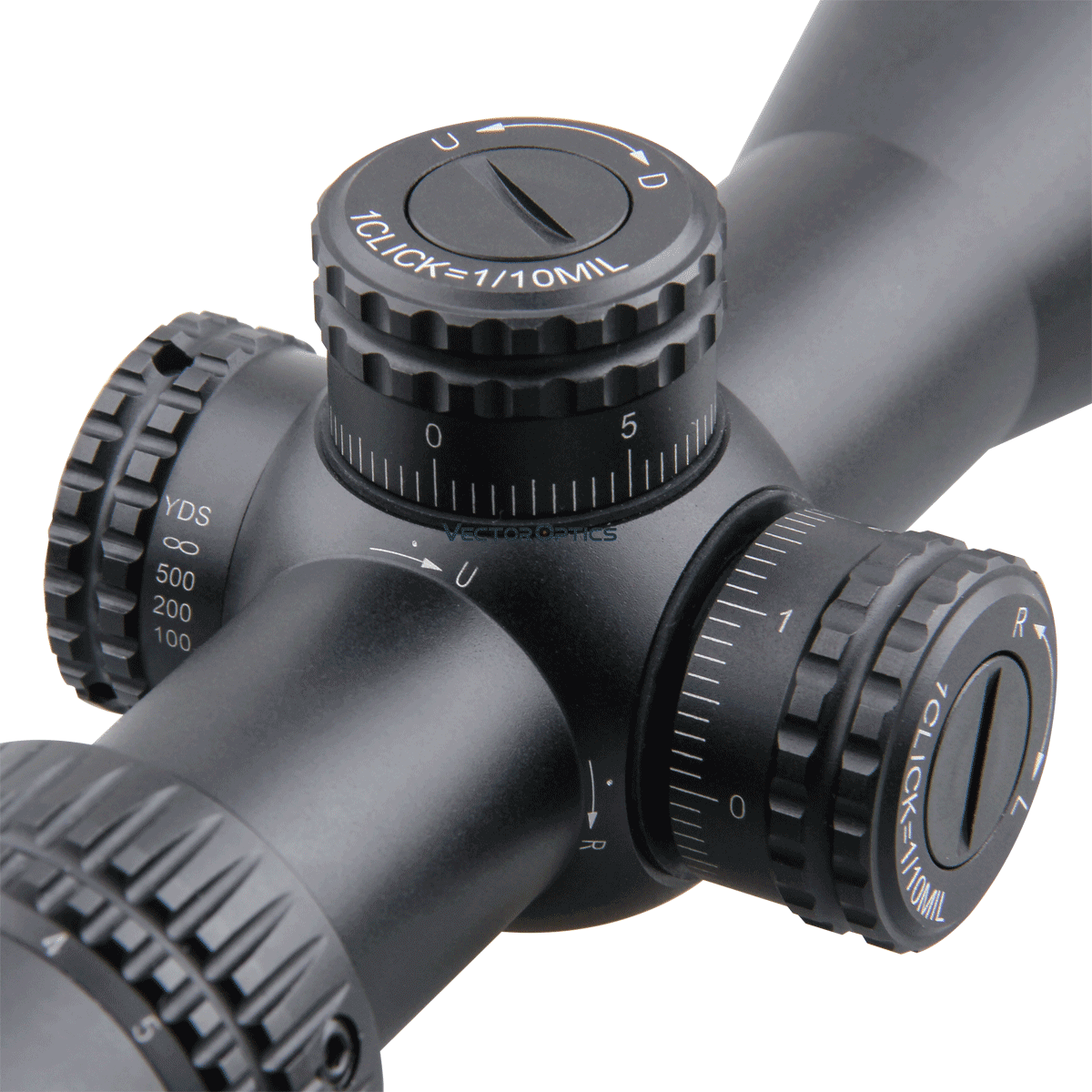 Vector Optics Veyron 3-12x44 SFP kompaktne püssi sihik
