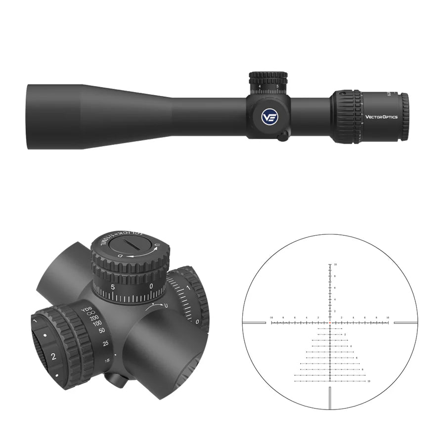 Vector Optics Veyron 6-24x44IR SFP kompaktne püssi sihik