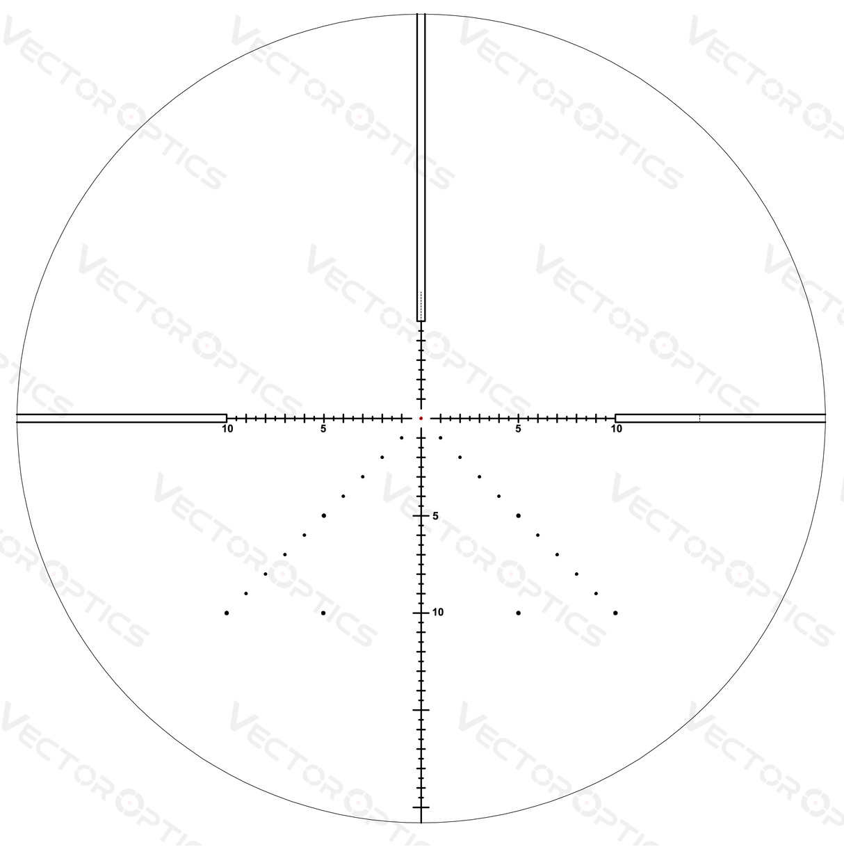 Vector Optics Veyron 4-16x44 IR First Focal Plane valgustatud riflescope