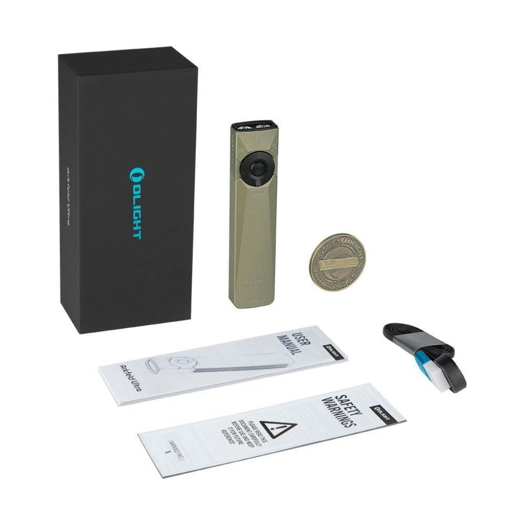 Olight Arkfeld Ultra | lame 3-in-1 EDC taskulamp | 1.400 lm - Olive Green