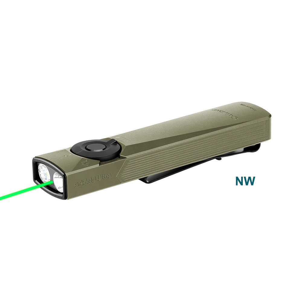 Olight Arkfeld Ultra | lame 3-in-1 EDC taskulamp | 1.400 lm - Olive Green