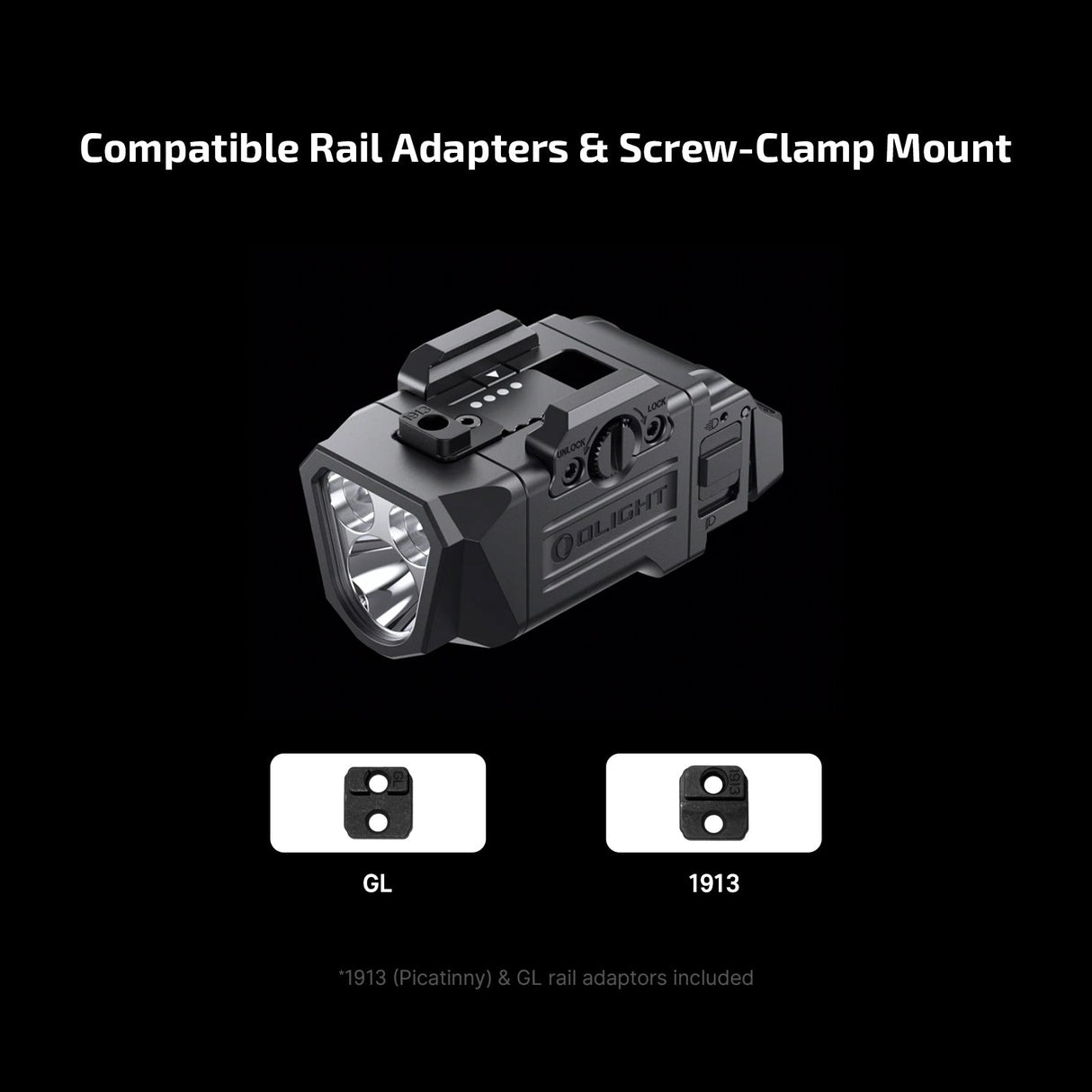 Olight PL X | püstolivalgusti | 1.200 lm