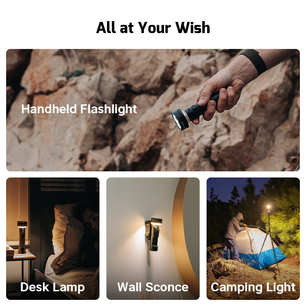 Olight Prowess | taskulamp with bidirectional lighting | 5.000 lm