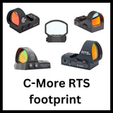 Punatäppsihikud with C-More RTS footprint