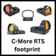 Punatäppsihikud with C-More RTS footprint