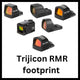 Punatäppsihikud Trijicon RMR footprintiga