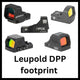 Punatäppsihikud Leupold DPP footprintiga