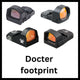 Punatäppsihikud with Docter footprint