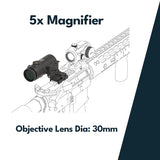 Vector Optics Paragon 5x30 suurendaja Micro 