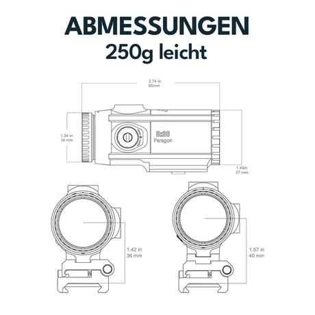 Vector Optics Paragon 5x30 suurendi Micro