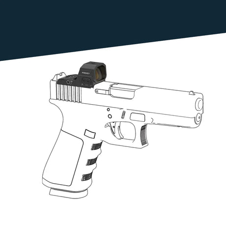Vector Optics Frenzy 1x16x21 Glock MOS jaoks