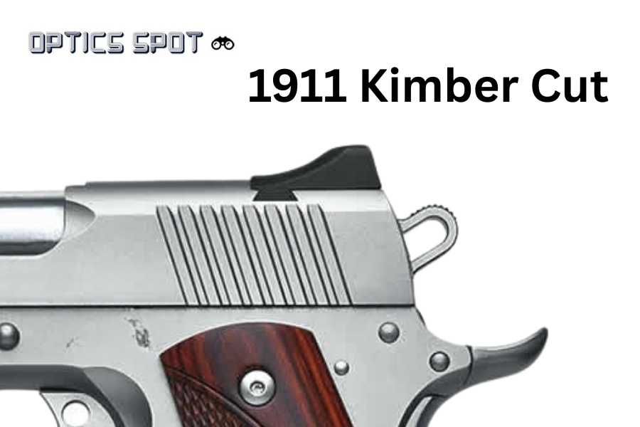 1911 [Kimber Cut] reguleeritav sihik komplekt koos fiiberoptiliste elementidega 