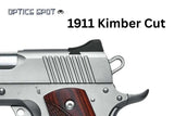 1911 [Kimber Cut] reguleeritav sihik komplekt koos fiiberoptiliste elementidega 