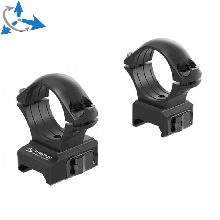 2-osaline weaver scope mount | d=30mm / h=26mm