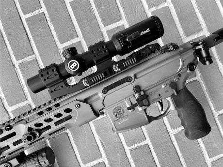 34mm optikakinnitus cantilever | Picatinny QD Ergo alus - Keskmine