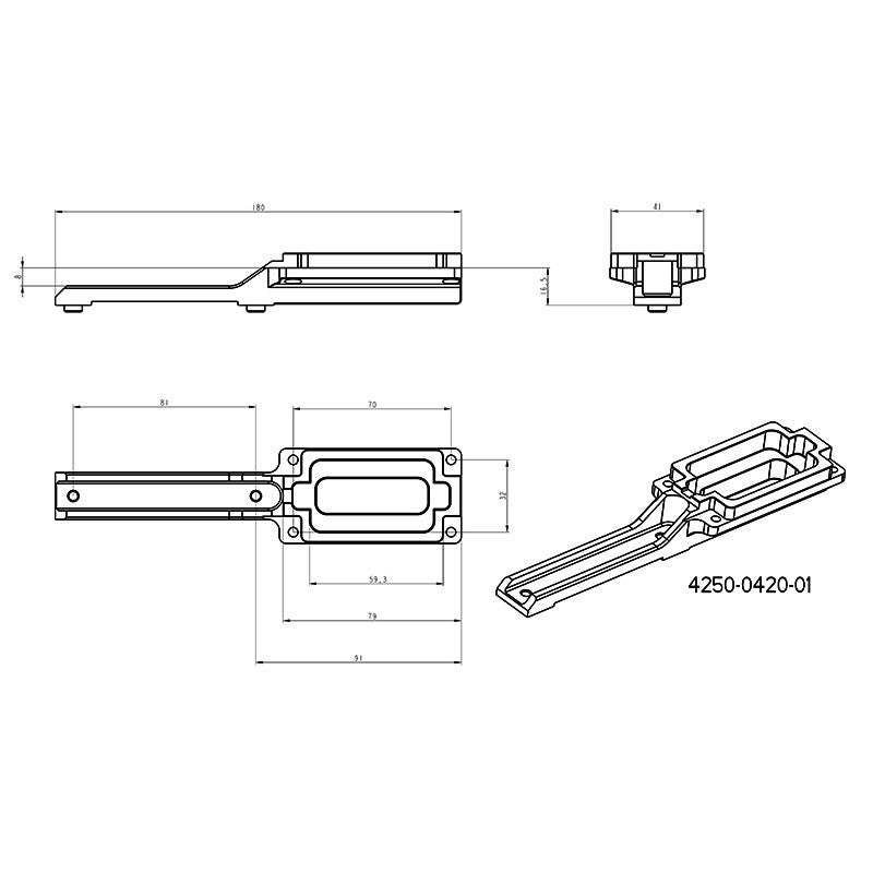 Adapter Infiray PS II ZZr jaoks | Blaseri alus 