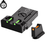 CZ 75B, CZ P-01, CZ 75 SP-01 reguleeritavad sihikud kiudoptiliste elementidega | tüüp B Zendl