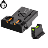 CZ 75B, CZ P-01, CZ 75 SP-01 reguleeritavad sihikud kiudoptiliste elementidega | tüüp B Zendl