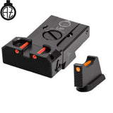 CZ 75B, CZ P-01, CZ 75 SP-01 reguleeritavad sihikud kiudoptiliste elementidega | tüüp B Zendl