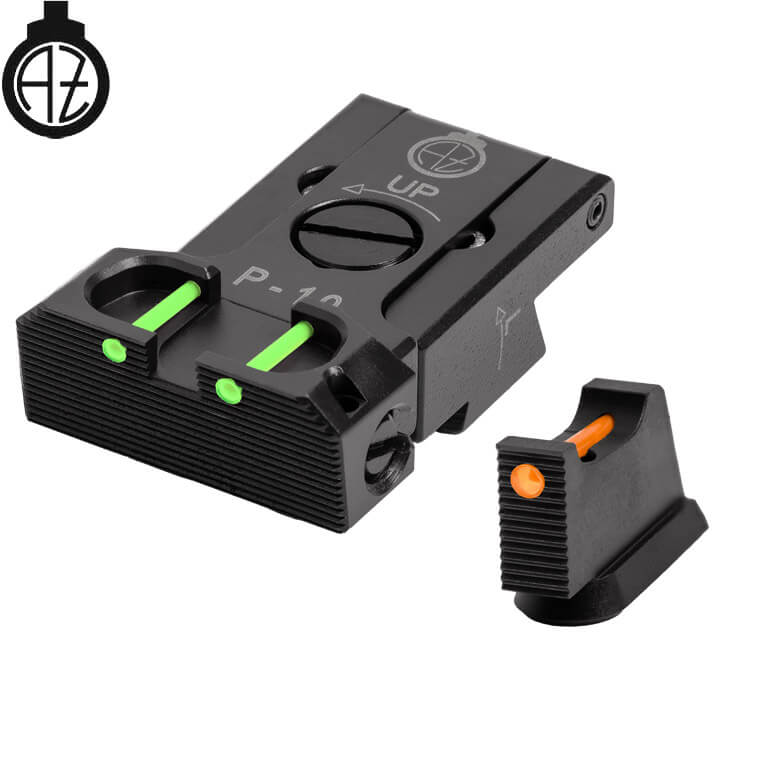 CZ P-10 reguleeritavad sihikud fiiberoptikaga | tüüp B 