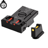 CZ P-10 reguleeritavad sihikud fiiberoptikaga | tüüp B 