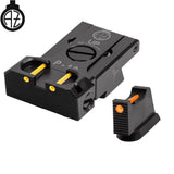 CZ P-10 reguleeritavad sihikud fiiberoptikaga | tüüp B 