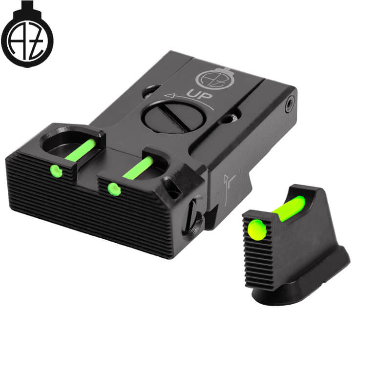 CZ 75B, CZ P-01, CZ 75 SP-01 reguleeritavad sihikud kiudoptiliste elementidega | tüüp B Zendl