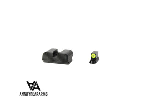 CZ P-10 Optics Ready madalad sihikud | triitiumiga