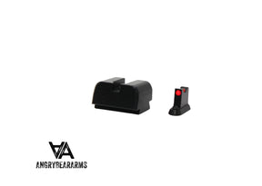 CZ P-10 Optics Ready kõrged sihikud | fiiberoptikaga
