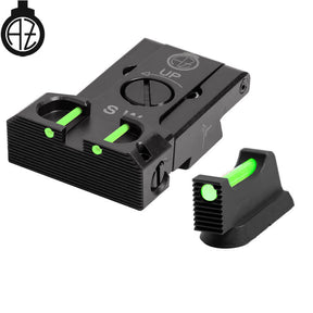 CZ Shadow 2, CZ 75 SP-01 Shadow reguleeritavad sihikud fiiberoptilisega | type B