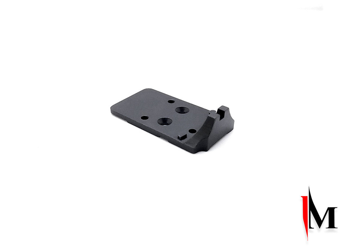 CZ Shadow 2 Optics Ready plaat integreeritud ettepoole paigutatud tagumise sihikuga | Trijicon RMR jalajälg