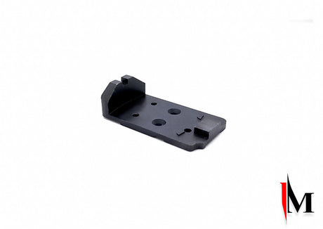 CZ Shadow 2 Optics Ready plaat integreeritud tagumise sihikuga | tüüp S [RMSc, DPP, K-seeria jalajäljed]