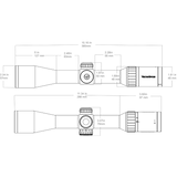 Vector Optics Continental 1.5-9x42 SFP optiline sihik 