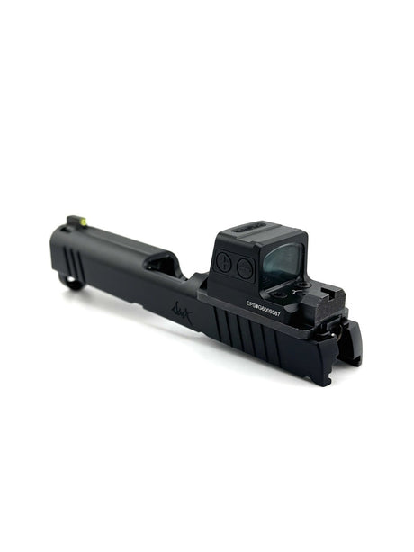 Dan Wesson DWX adapterplaat with integrated tagumine sihik | Shield RMSc footprint