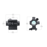 Vector Optics Nautilus 1x30 sihik, topeltsihik kollimaatorsihik 