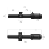 Vector Optics Forester 1-8x24 SFP optiline sihik 