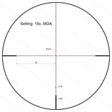 Vector Optics Forester 3-15x50SFP optiline sihik 