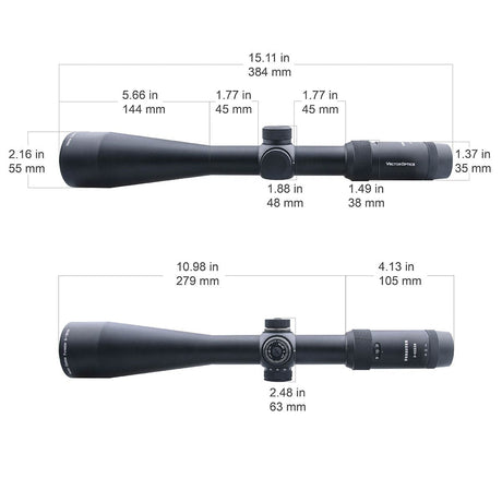 Vector Optics Forester 3-15x50SFP püssi sihik