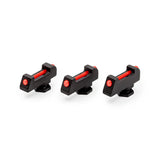 Eesmine sihik for Glock [G17, G19, G26 & other] | with fiber optic 