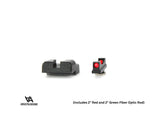 Madalad sihikud Glock Slimline [G42 G43 G43X G48] | fiiberoptilistega